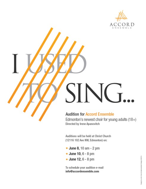 Auditions now open!